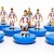 Subbuteo Andrew Table Soccer Yugoslavia 1990 World Cup Team on classic Hasbro bases